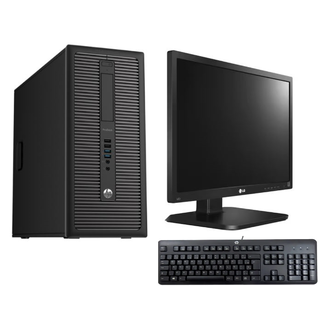Ordinateur de Bureau HP Prodesk  G1 + Écran LG